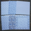 Parisienne Blue 12X12 &quot;Paper Pack Scrapbook Patterned Papierauflage